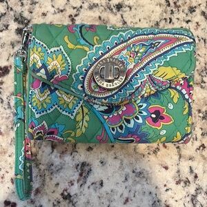 Vera Bradley wrist wallet